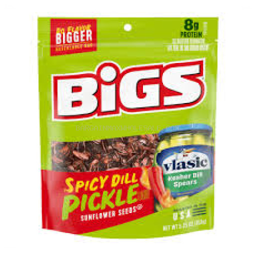BIGS SUNFLOWER SEEDS SPICY DILL PICKLE 8/5.35 OZ