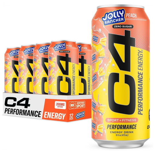 C4 ORIGINAL JR PEACH 12/16 OZ