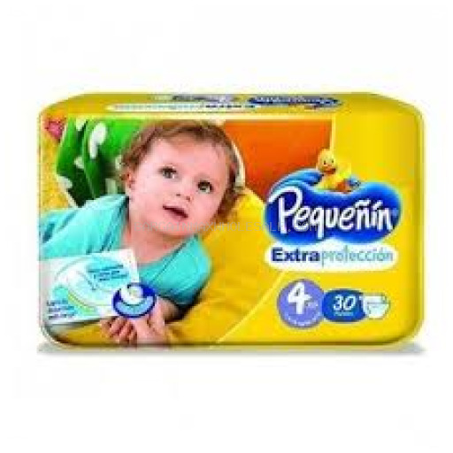 PEQUENIN DIAPERS #4 10/30CT