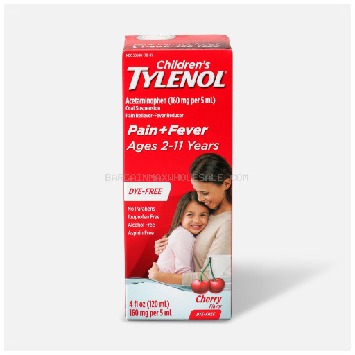 TYLENOL CHILDRENS PIN+FEVER 4OZ