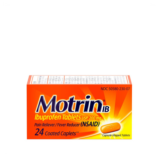 MOTRIN IB EXTRA CAPLETS 6/24 CT