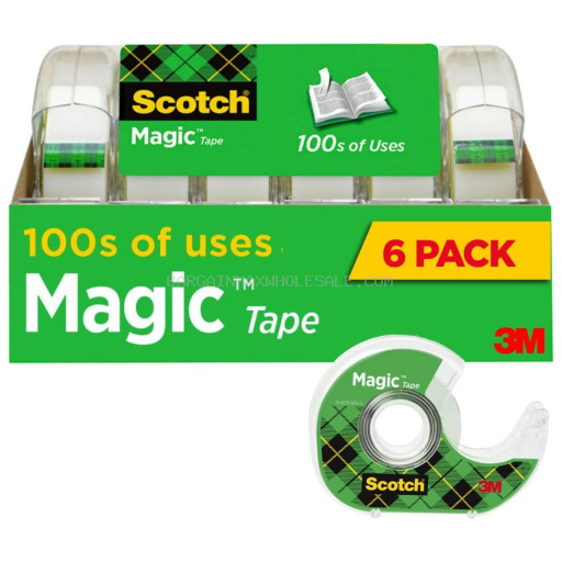 SCOTCH CLEAR TAPE 12 CT