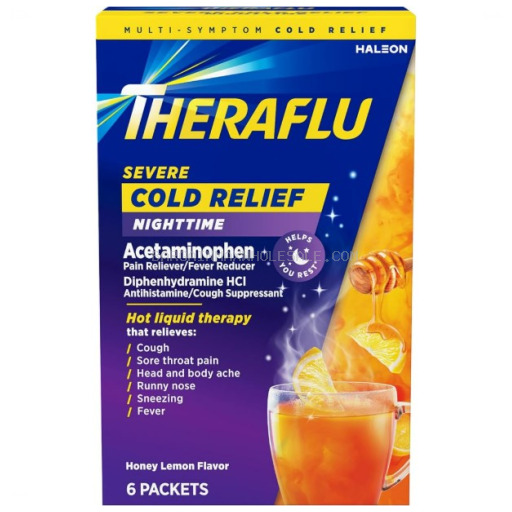 THERAFLU NIGHTTIME 3/6CT