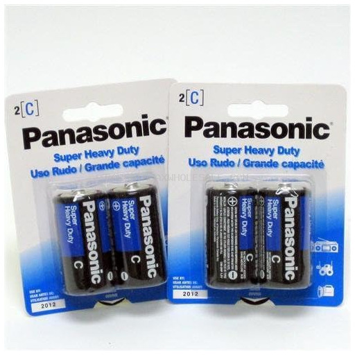 PANASONIC BATTERIES C 12/2PK