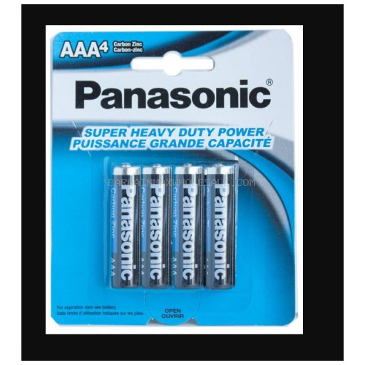 PANASONIC BATTERIES AAA 12/4PK