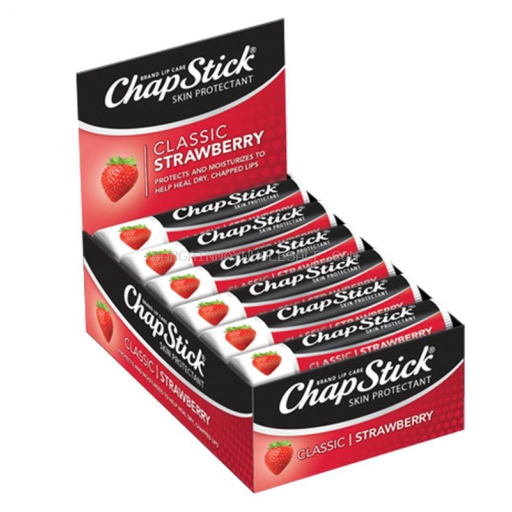 CHAPSTICK STRAWBERRY 12 CT