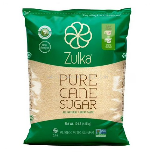 ZULKA PURE CANE SUGAR 10/1 LB