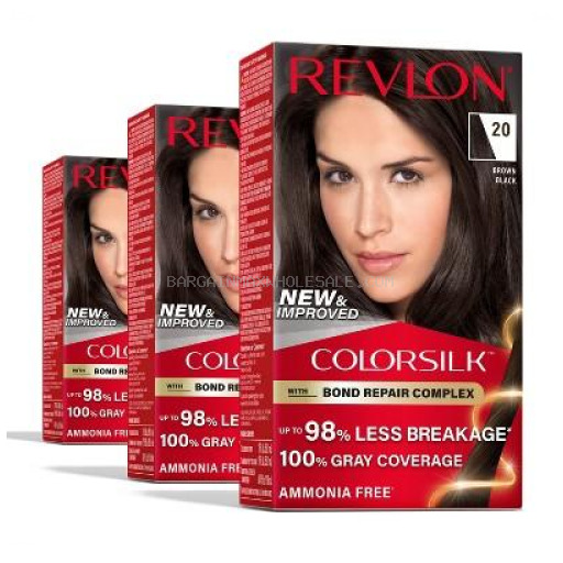 REVLON #20 BROWN BLACK 3CT