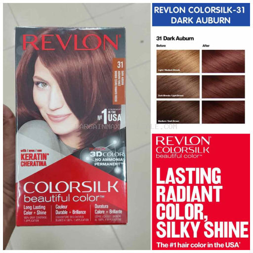 309978695318 REVLON #31 DARK AUBURN 3CT - Image 1