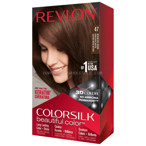 REVLON #47 RICH BROWN 3CT