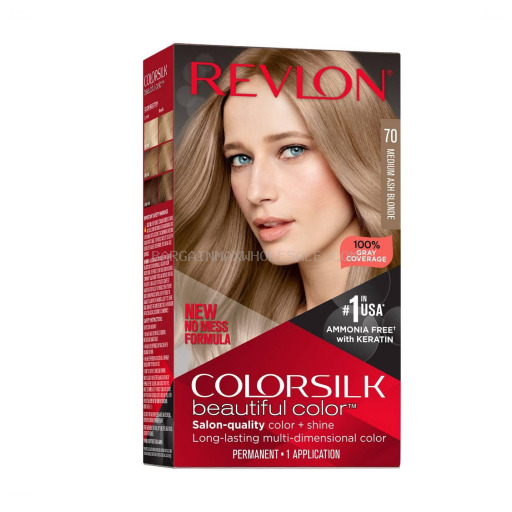 REVLON #70 MED ASH BLONDE 3CT