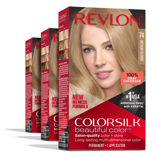 REVLON #74 MED BLONDE 3CT