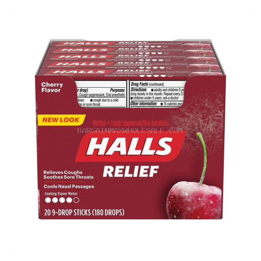 HALLS ICE CHERRY 20 CT
