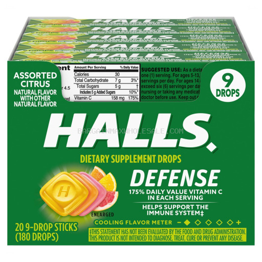 HALLS DEFENSE 20 CT