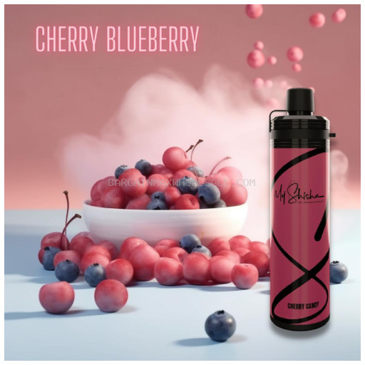MY SHISHA 10K CHERRY BLUEBERRY