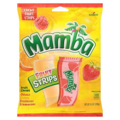 MAMBA FRUIT STRIPS 12/7 OZ
