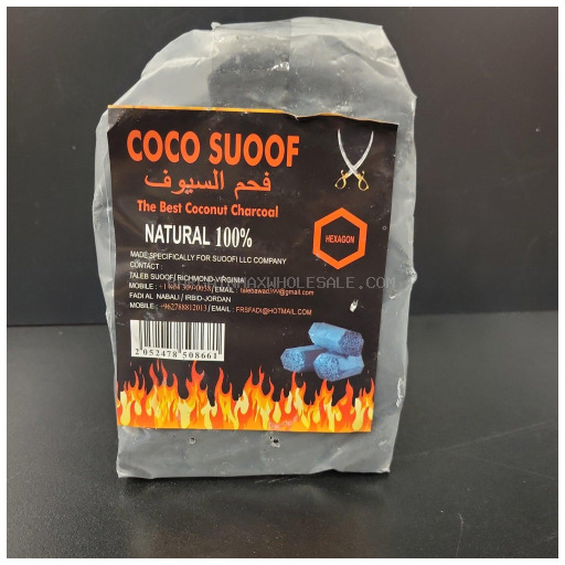 COCO LOVE  CHARCOAL 10CT