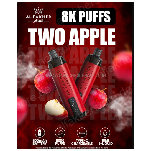 AL FAKHER CROWN BAR TOW APPLE 8K