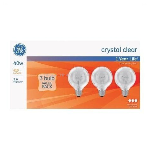 LIGHT BULB 40 W 3 PK