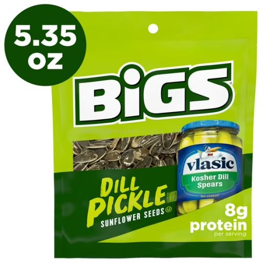 BIGS SUNFLOWER SEEDS DILL PICKLE 8/5.35 OZ