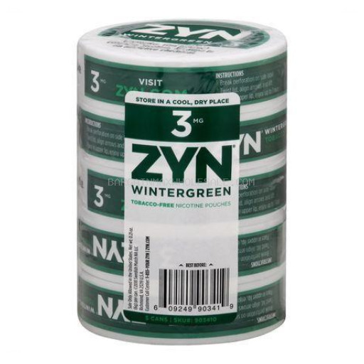 ZYN WINTERGREEN 5/03 MG