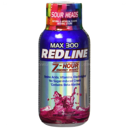 RED LINE MAX 300 BLACK CHERRY VANILLA 12/2.5 OZ