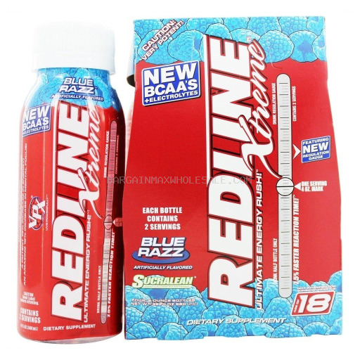 REDLINE XTREME BLUE RAZZ 24/8 OZ