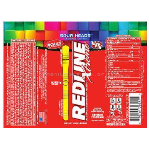 REDLINE XTREME SOUR HEADS 24/8 OZ