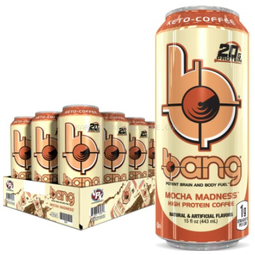 BANG MOCHA MADNESS 12/16 OZ