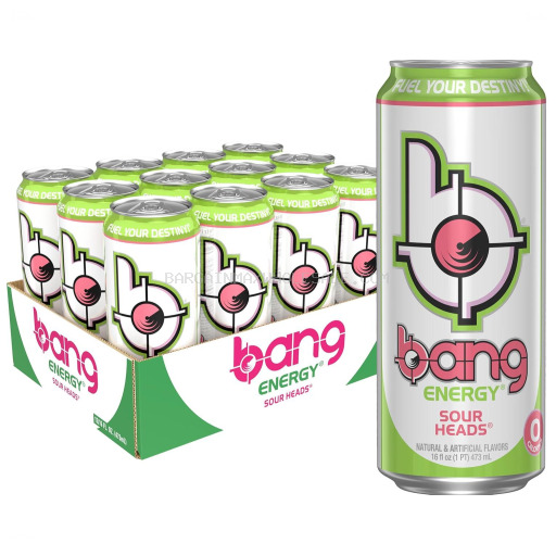 BANG SOUR HEADS 12/16 OZ