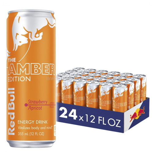 RED BULL STRAWBERRY APRICOT 24/12 OZ
