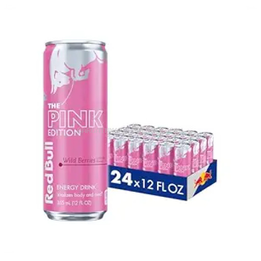 RED BULL PINK WILD BERRIES 24/12 OZ