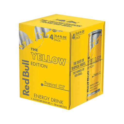 RED BULL YELLOW EDITION  24/8 OZ
