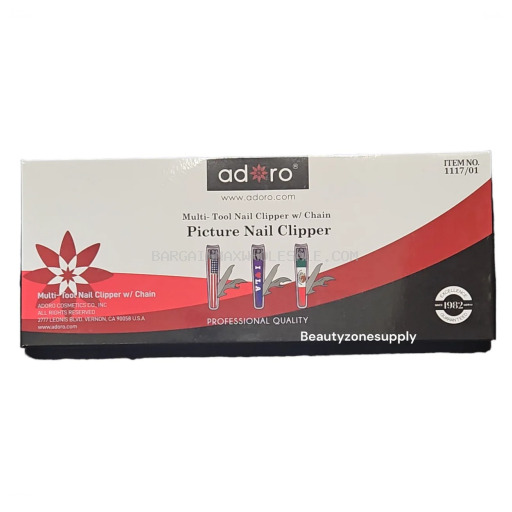 ADORO TOE NAIL CLIPPER 12 CT