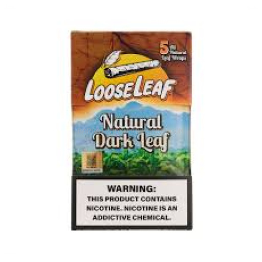 LOOSE LEAF NATURAL DARK LEAF 8/5 CT