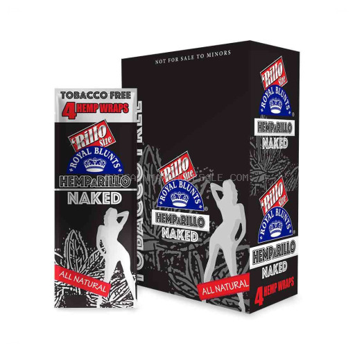 ROYAL BLUNTS HEMP RILLO NAKED 15/4 PK
