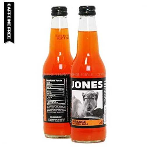 JONES ORANGE CREAM 12/12 OZ