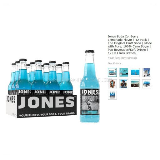 JONES BERRY LEMONADE 12/12 OZ