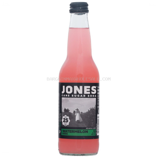 JONES WATERMELON SODA 12/12 OZ