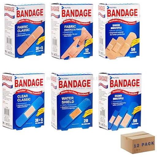 NUVALU 6'' BANDAGE W/CLIPS