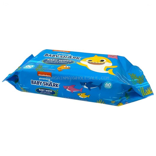 BABY SHARK WIPES 24 CT