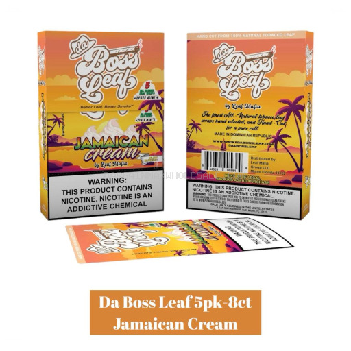 BOSS LEAF JAMAICAN CREAM 8/5CT