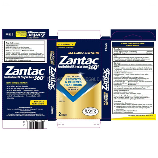 ZANTAC 360 12 CT