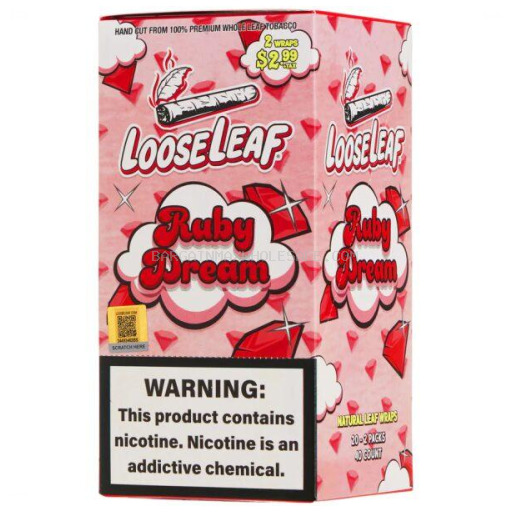 LOOSE LEAF RUBY DREAM 20/2CT