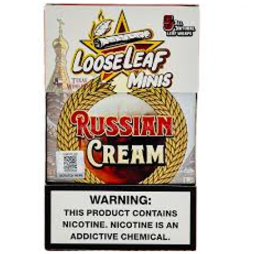 LOOSE LEAF MINIS RUSSIAN CREAM 8CT