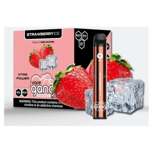 GANG XL STRAWBERRY ICE 6% NIC 10 CT
