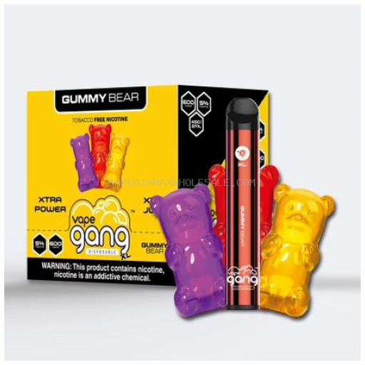 GANG XL GUMMY BEAR 6% NIC 10 CT