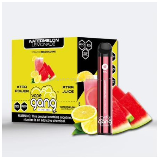 GANG XL WATERMELON LEMONADE 6% NIC 10 CT
