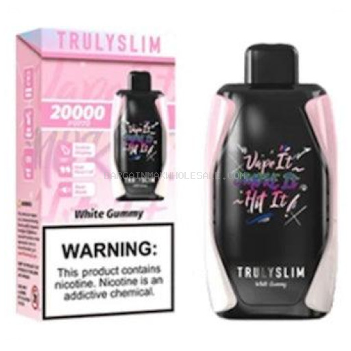 TRULYSLIM WHITE GUMMY 8K 5CT