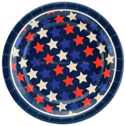 BLUE STAR PAPER PLATES 10' 24/10 CT